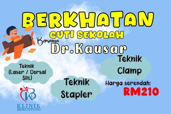 Berkhatan Cuti Sekolah